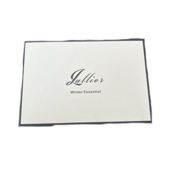 New With Box Lallier Men's Merino Wool Scarf 70 X 12 Inches - Picture 4 of 4